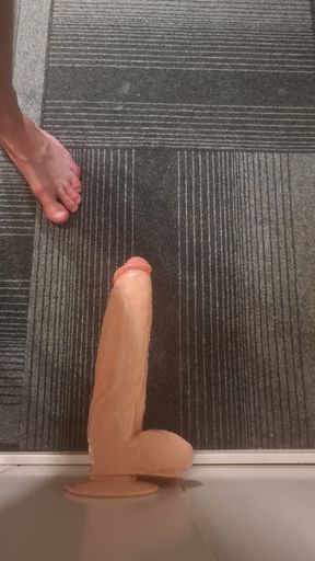 Hot Twink Doggy Riding XL 30cm Dildo - 6cm Diameter Deep Anal Stretch