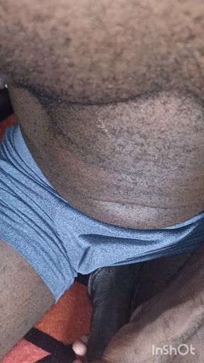 Hairy Kenyan Muscline Dude