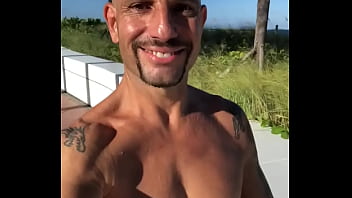 WALKING AT THE BEACH