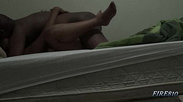 Mutual Orgasm with my busty wife while spreading her legs wide open