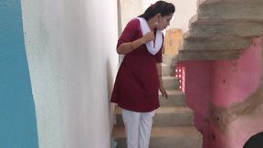 Desi indian college couple outdoor sex video