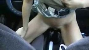 I taped the way my perverted ex-GF was masturbating in my car