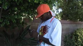 Virgin Blonde Whore Takes on Massive Ebony Cock&#x1F346;