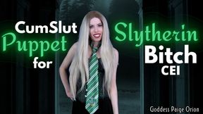 Cumslut Puppet for Slytherin Bitch CEI