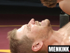Alex Adams dominates Landon Conrad in oil soaked naked match