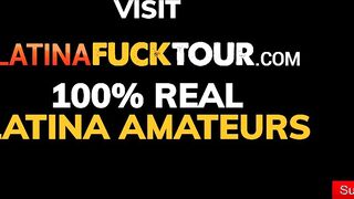 Big Titted hispanic amateur licks and blows my penis with devotion