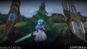 Lucian Filling Up Gwen (See-through Sex Animation)