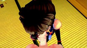 Sango blowjob ninja costume | Inuyasha | Full &amp_ Pov version on Sheer &amp_ PTRN: Fantasyking3