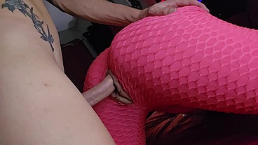 Ripped Leggings Pussy Fuck