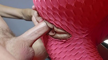 Ripped Leggings Pussy Fuck