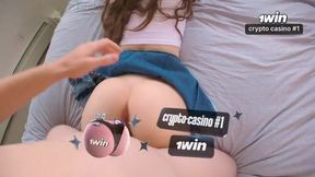 Curious Step Sister Enjoys a Wild Ride with Her Busty Curves!