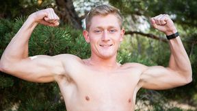 Noah's Blond Cock Tease ~ Live Cam Jerk Off - CorbinFisher