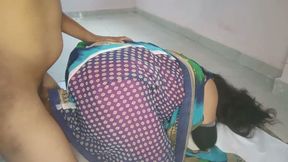 I raised my Marathi wife's saree and wore it around my neck