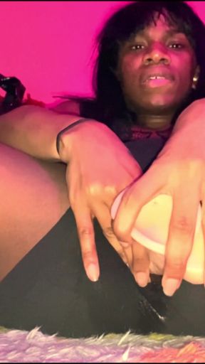 Powerful moment from "AJ180 MOANS &amp; NUTS in Fuck Me With No Makeup On (4 Day Load)"