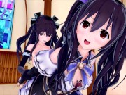 Hyperdimension Neptunia （FUTA）Uni X　Noire　(3D HENTAI)
