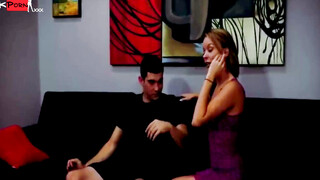Sultry Seductress Teases Her Lover with a Sassy Tongue