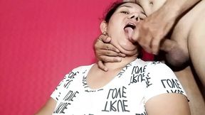 husband's wife takes it deep