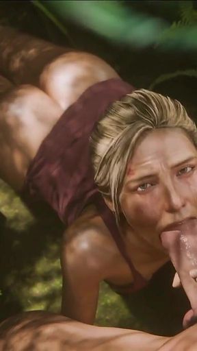 Madruga3d Nympho MILF Intensely Fucking in the Jungle: Outdoor Sex with a Hot, Curvy Ass Swallowing Cum - Intense