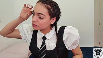 HEAVY MAKE UP TRANSFORMATION CEI DILDO VIBRATOR MASTURBATION