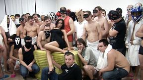 ”WILD FUCKING AT CZECH GANG BANG”