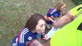 Aya Kisaki & HIkari's Intense Showdown - CaribbeanCup World Fuck 2014