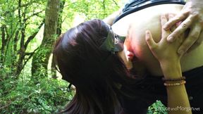 Sexy ass-licking hike