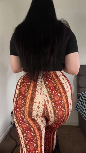 Big booty treadmill walk in forbidden leggings