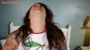 Smoking Girl Cums Telling BF Her Desires