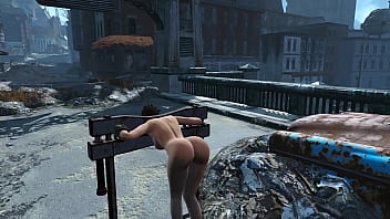 Fending off enemies with a creampie in Fallout 4 Sex Edition