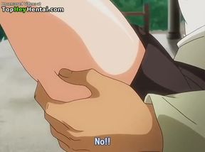 Hentai busty lovely teens having hardcore sex