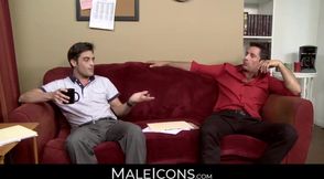 MaleIcons.com - Lustful Lance wants some hard anal fuck from muscled Nick's big and t