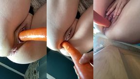 une carotte dans mes fesse