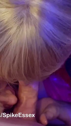 Mike gets a triple header blowjob from 2 TGirls and post op   Clip 1