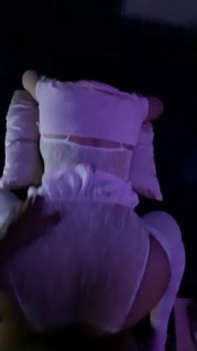 Thicc Asian Cosplay from Behind till HUGE cumshot on big tits