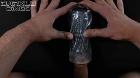 Collegeboy fucks flashlight with big dick incredible pleasure POV