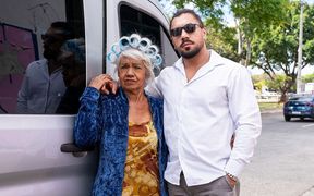 73 Year Old Granny Picked up for Van Anal Sex