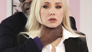Angelina Lynn's Anal Threesome - Double Penetration Blowjob & Facial