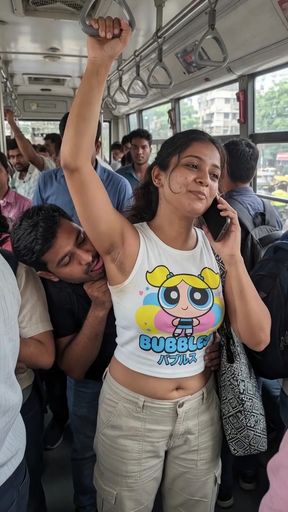 Hairy armpits licked by an Indian couple