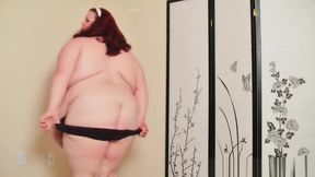 Fat Feedee Shows Her Growing Huge Body - I've Gained Weight & A Big Belly