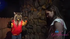 Violet Viper Seduces Realistic Mannequin for Erotic Fantasy Encounter