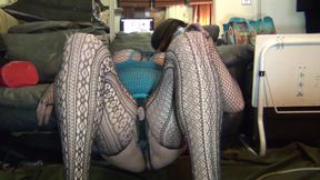 Ass Fucked Blue Dress