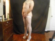 white fishnets make me feel sexiest yet. i need a tan if im gonna be doin more white lingerie