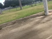 Couldn’t hold it (TS PublicPrincess)