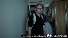 Stepmom ends up getting dicked in bed