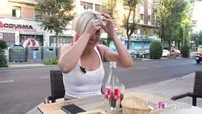 Sandra V fucks her fetish fan while he smells her underwear