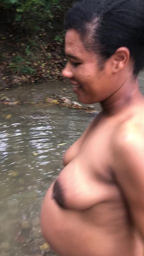 Modeling and jerking in the river everyone is invited