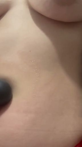 My stepsister is masturbating his belly button   Clip 1