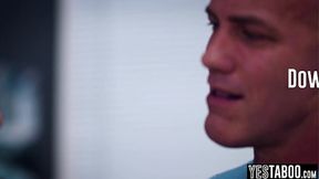 Older teacher seduces Latina stepdaughter in classroom