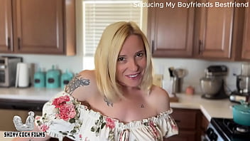 Sloppy blowjob first, then I ride my dildo like a needy little slut.