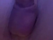 Gay boi moans and makes his bussy go plap